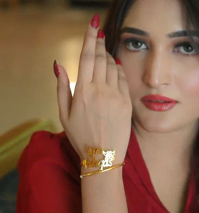 Butterfly Name Bangle