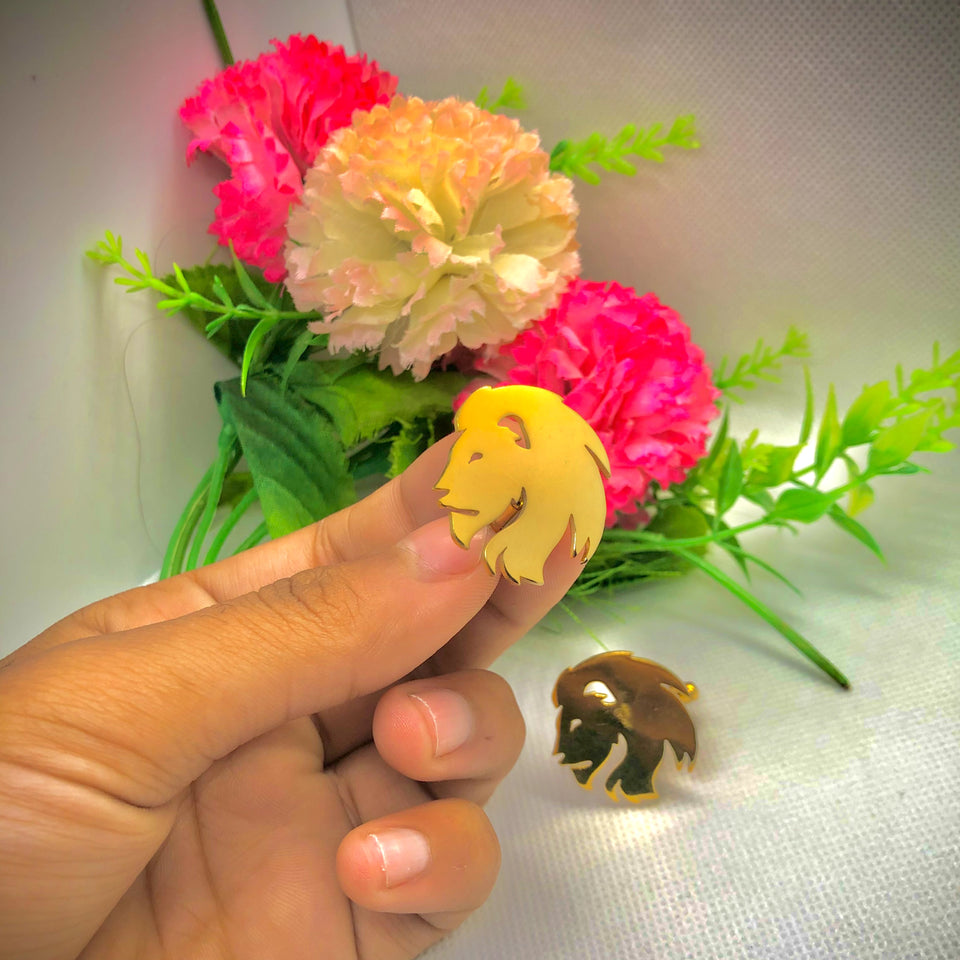 Lion Cufflinks/Studs