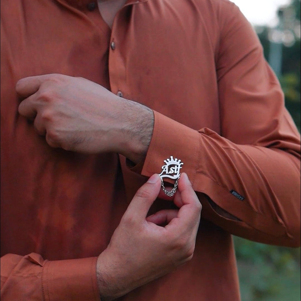 Customize Chain Cufflinks