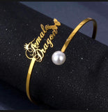 Butterfly Name Bangle